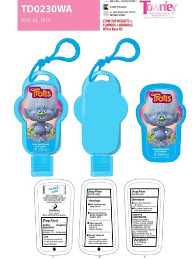 Label (Td0230wa 0418  Label (trolls Cotton Candy))